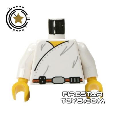 LEGO Mini Figure Torso - Star Wars Tunic WHITE