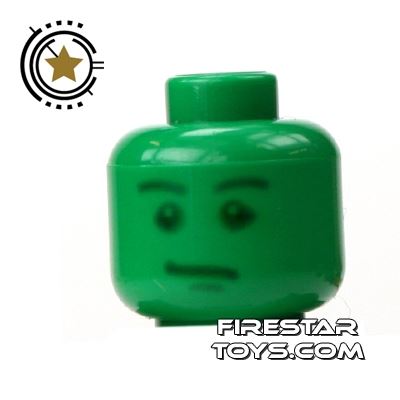LEGO Mini Figure Heads - Green Army Head
