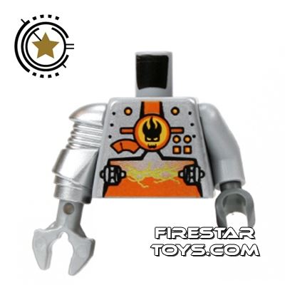 LEGO Minifigure Torso Magma Commander
