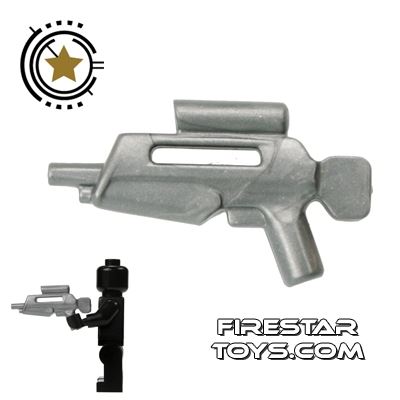 BrickForge - Battle Rifle - Silver PEARL LIGHT GRAY