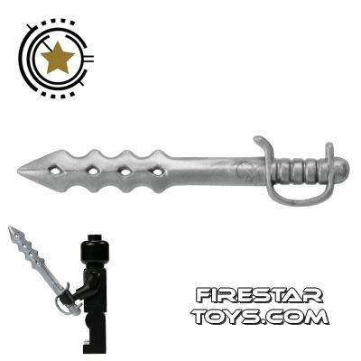 BrickForge - Dragon Sword - Silver PEARL LIGHT GRAY