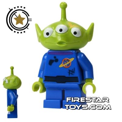 LEGO Toy Story Mini Figure - Alien - Dirt Pattern 