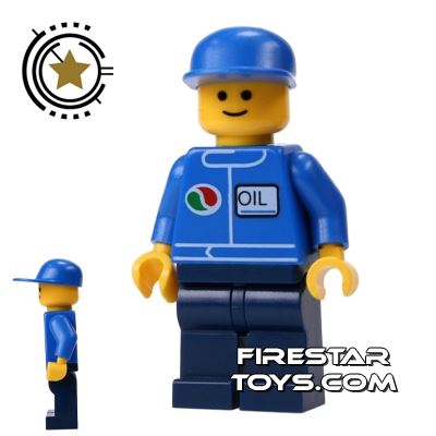 LEGO City Mini Figure - Octan Oil Worker
