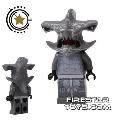 LEGO Atlantis Mini Figure - Hammerhead Warrior 