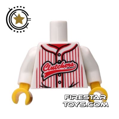 LEGO Mini Figure Torso - Baseball Shirt