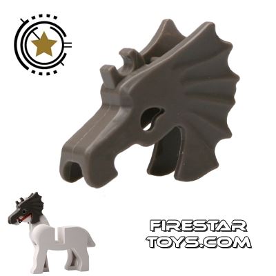 LEGO - Horse Battle Helmet - Dark Gray DARK GRAY