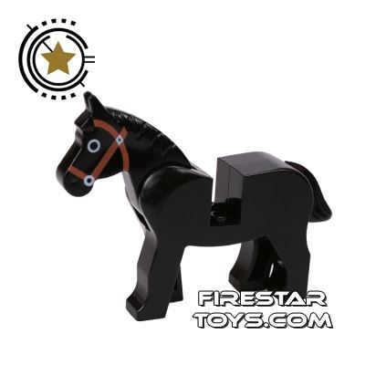 LEGO Animals Mini Figure - Black Horse BLACK