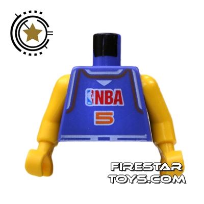 LEGO Mini Figure Torso - NBA Player 5