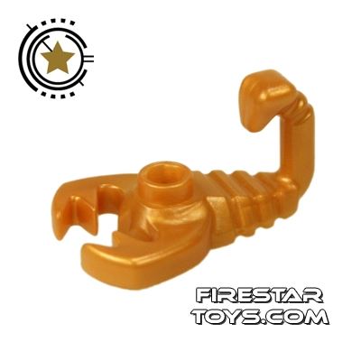 LEGO Animals Mini Figure - Scorpion - Pearl Gold PEARL GOLD
