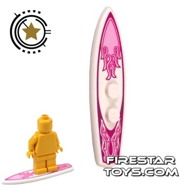 LEGO - Surfboard - Pink WHITE