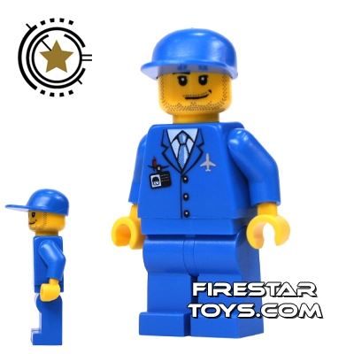 LEGO City Mini Figure - Shuttle Ground Crew Member 