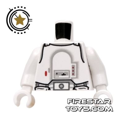 LEGO Mini Figure Torso - Snowtrooper Armour WHITE