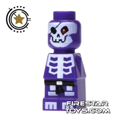 LEGO Games Microfig - Ninjago Skeleton - Purple