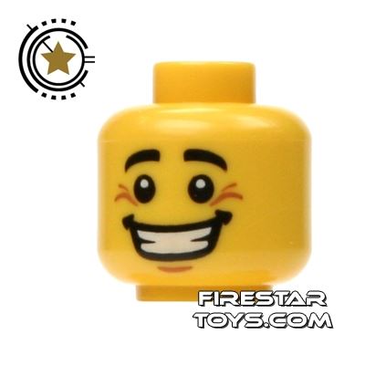 LEGO Mini Figure Heads - Big Smile