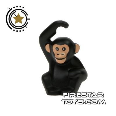LEGO Animals Mini Figure - Chimpanzee BLACK