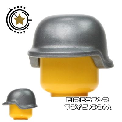 BrickForge - Military Helmet - Silver FLAT SILVER