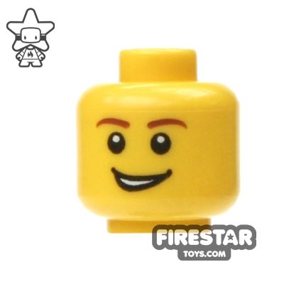 LEGO Mini Figure Heads - Grin