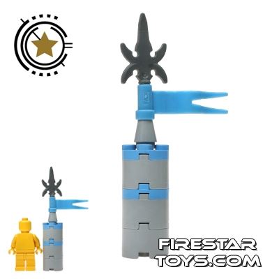 LEGO Castle Chess - Rook Piece - Blue
