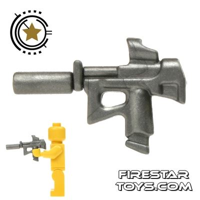 BrickWarriors - Special Forces SMG - Steel STEEL
