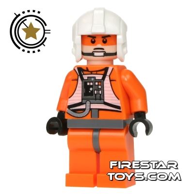 LEGO Star Wars Minifigure Zev Senesca Plain Helmet 