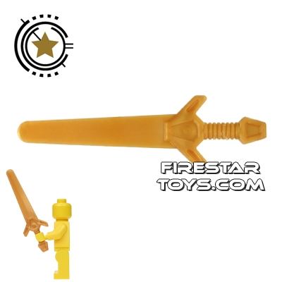 LEGO Fighting Sword PEARL GOLD
