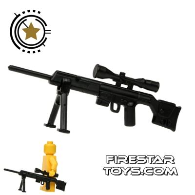 SI-DAN - PSG1s with Gun Bipod - Black BLACK