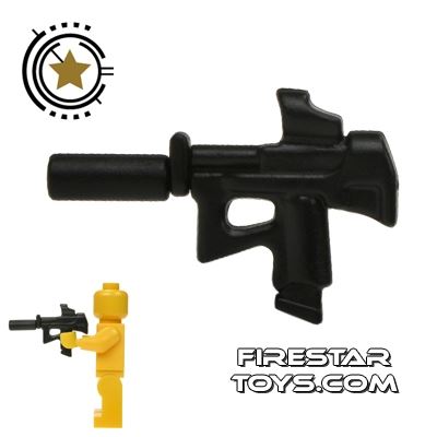 BrickWarriors - Special Forces SMG - Black