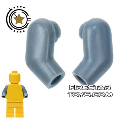 LEGO Mini Figure Arms - Pair - Sand Blue