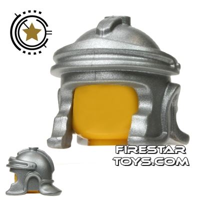 LEGO - Roman Soldier Helmet - Metallic Silver METALLIC SILVER