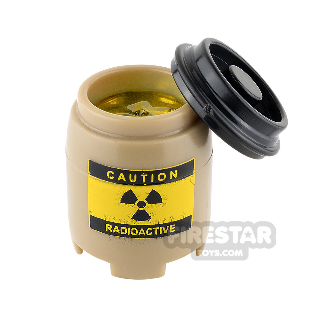 SI-DAN BI120 Plastic Drum Radioactive Yellow Liquid