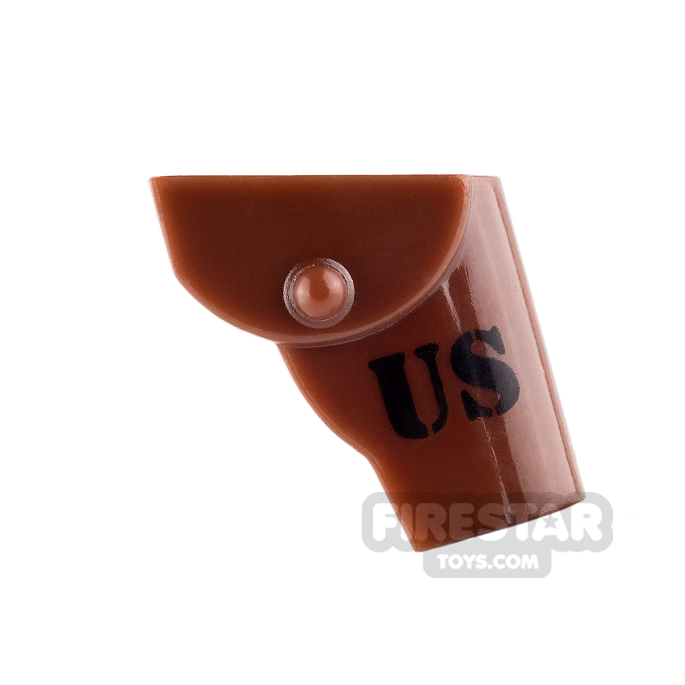 BrickForge - Gun Holster - US - Reddish Brown - RIGGED System