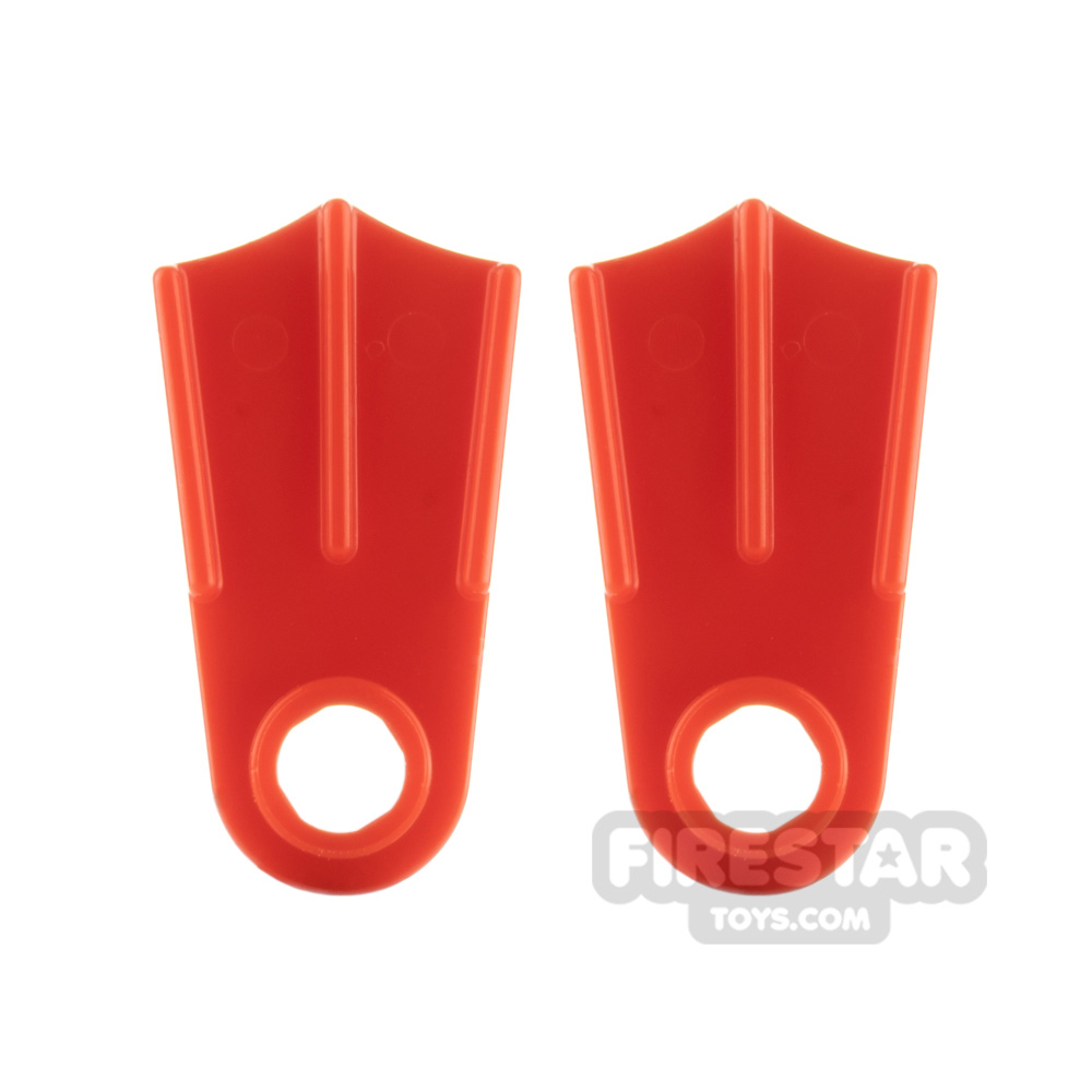 LEGO - Flippers - Red - Pair
