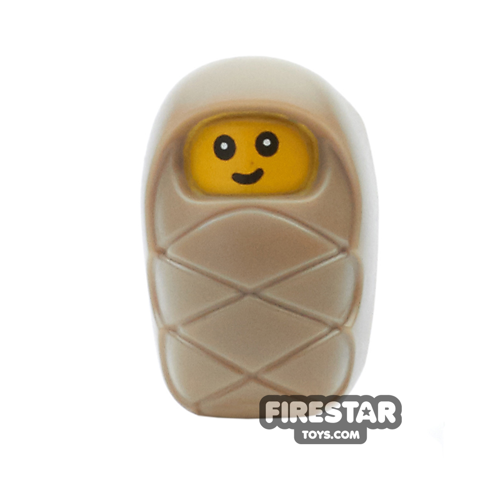 LEGO Baby Wrapped in Cloth DARK TAN
