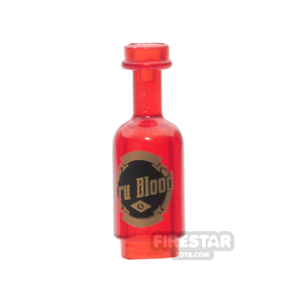 BrickForge - Round Bottle - Trans Red - Tru Blood