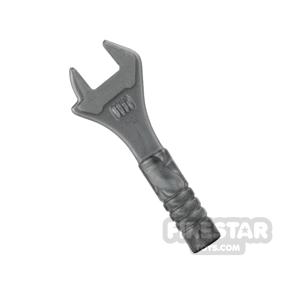 LEGO Adjustable Wrench FLAT SILVER