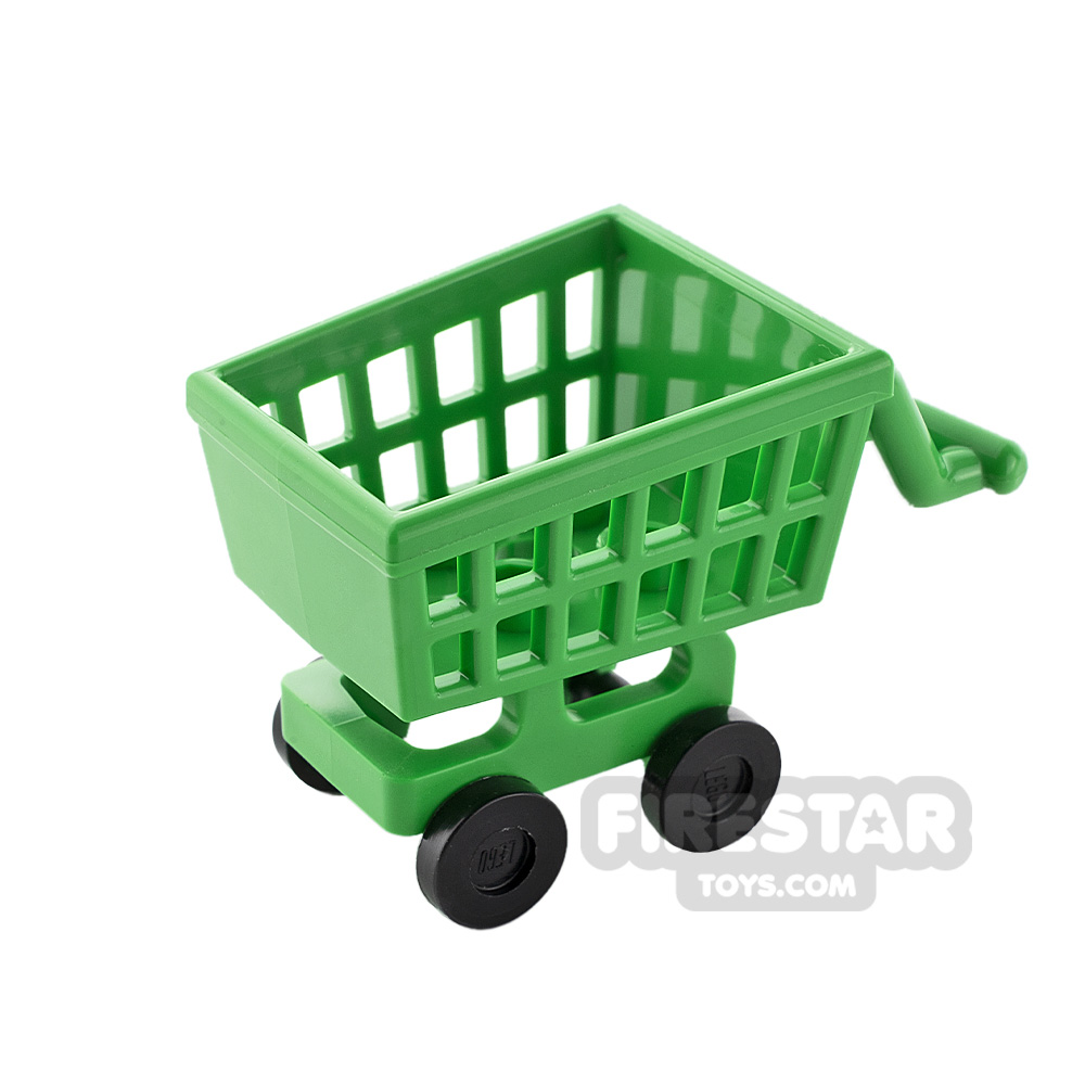 LEGO Shopping Cart BRIGHT GREEN