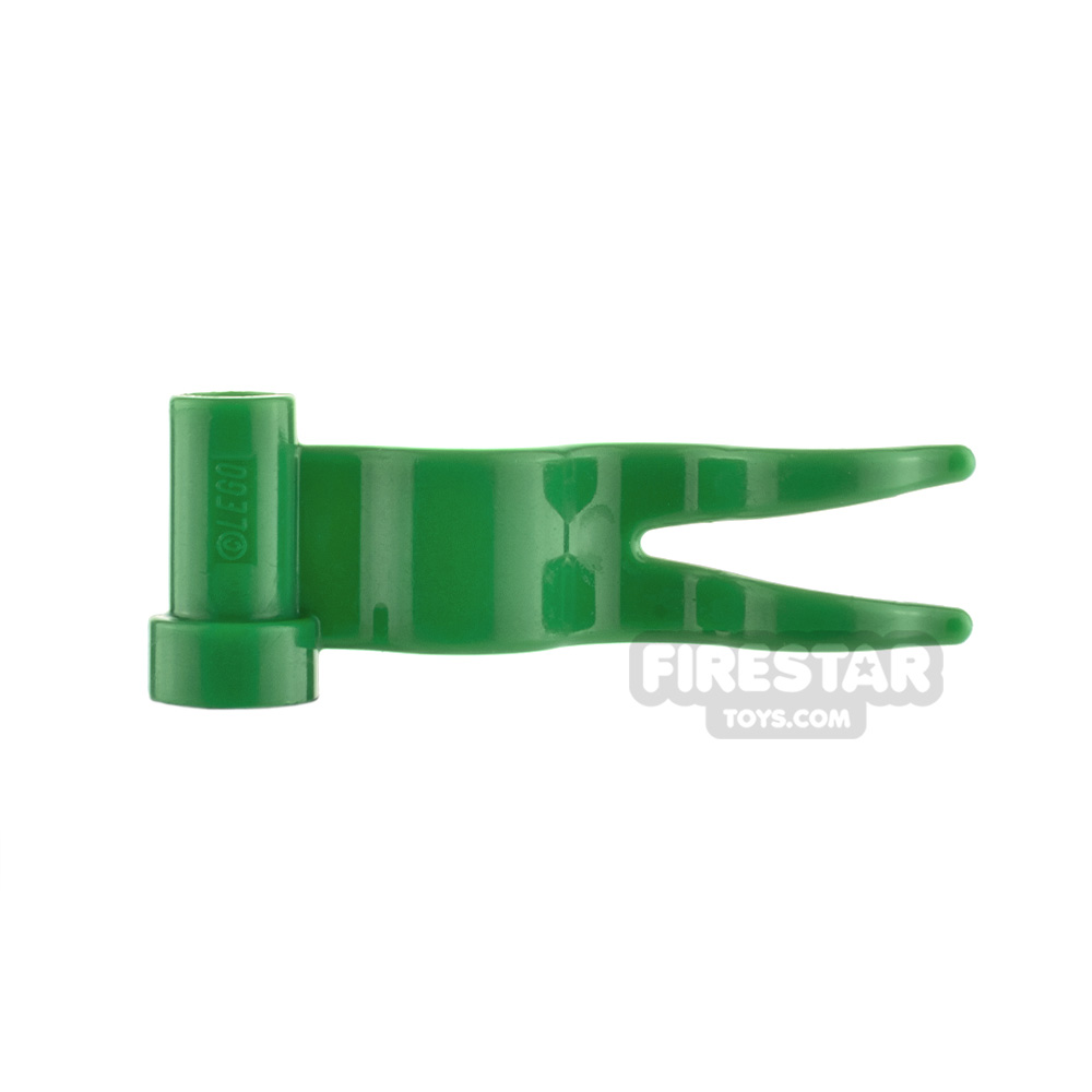 LEGO Flag 4X1 Right Wave GREEN