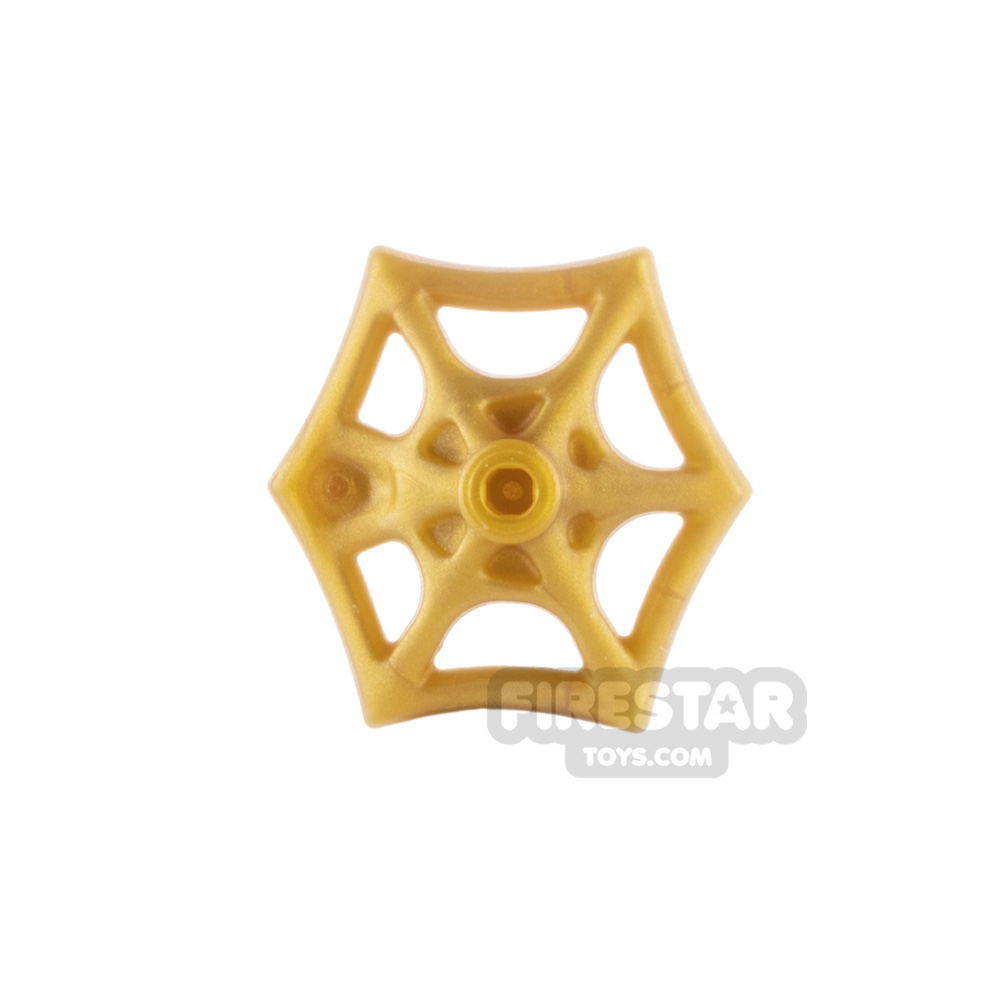 LEGO Web Effect Small PEARL GOLD