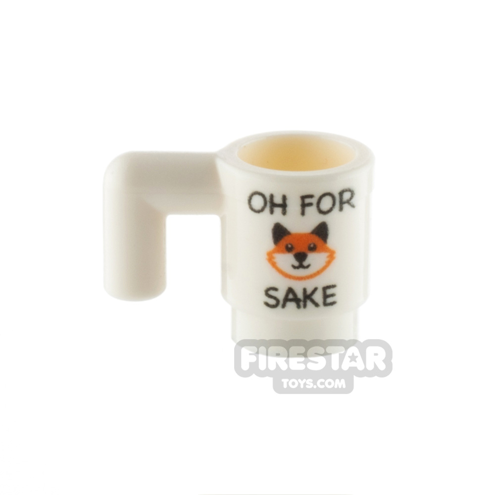 Custom Design Cup Oh For Fox Sake WHITE