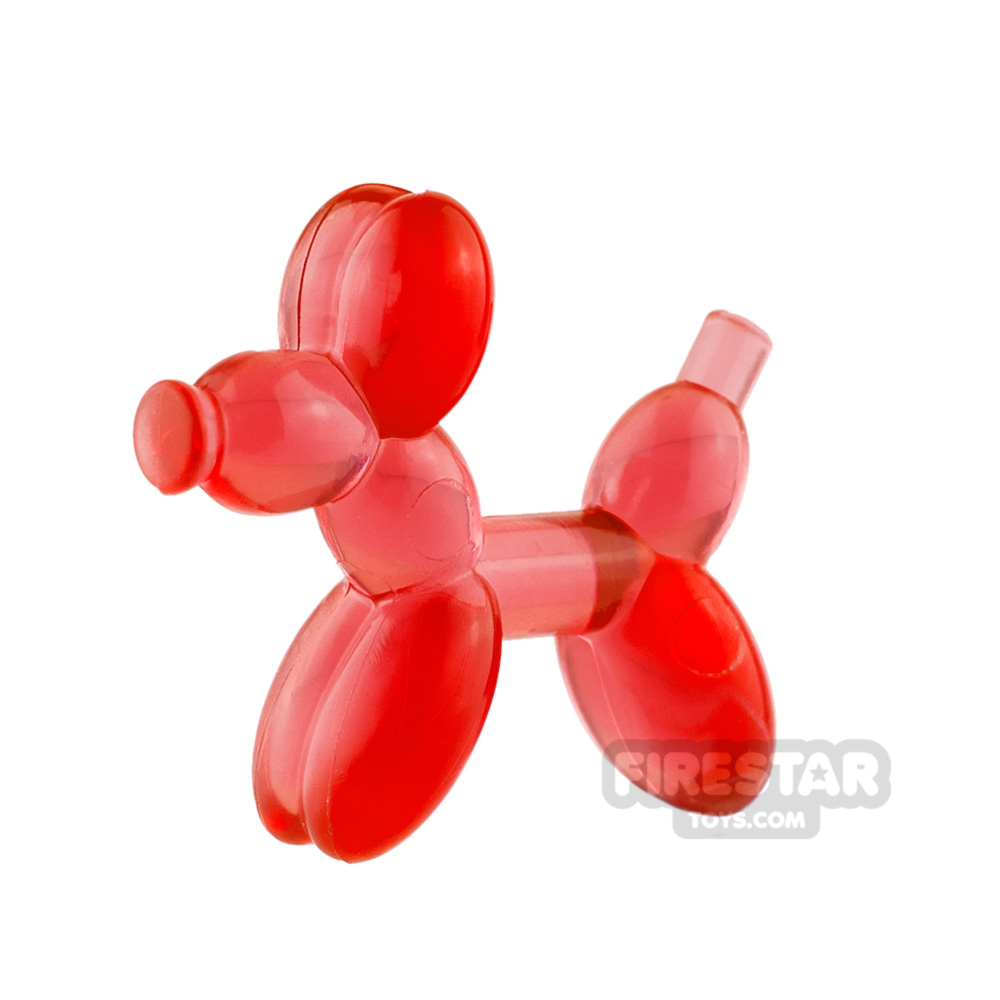 LEGO Balloon Dog TRANS RED