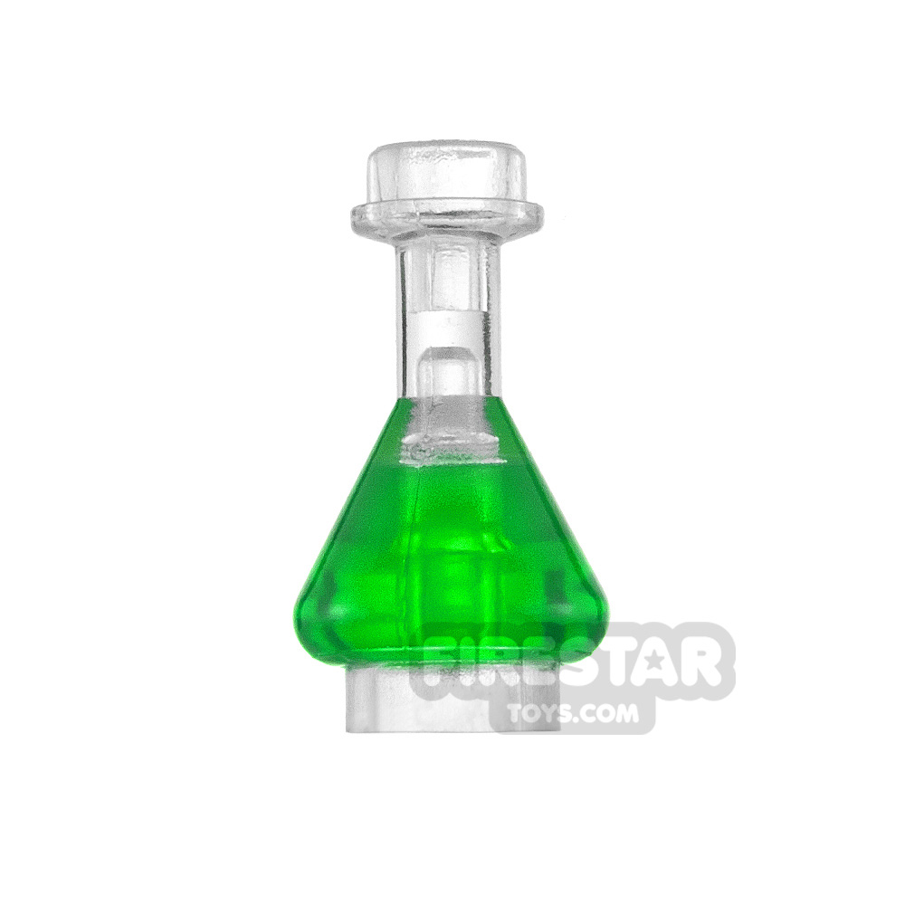 LEGO Chemistry Vial Green Liquid TRANS BRIGHT GREEN