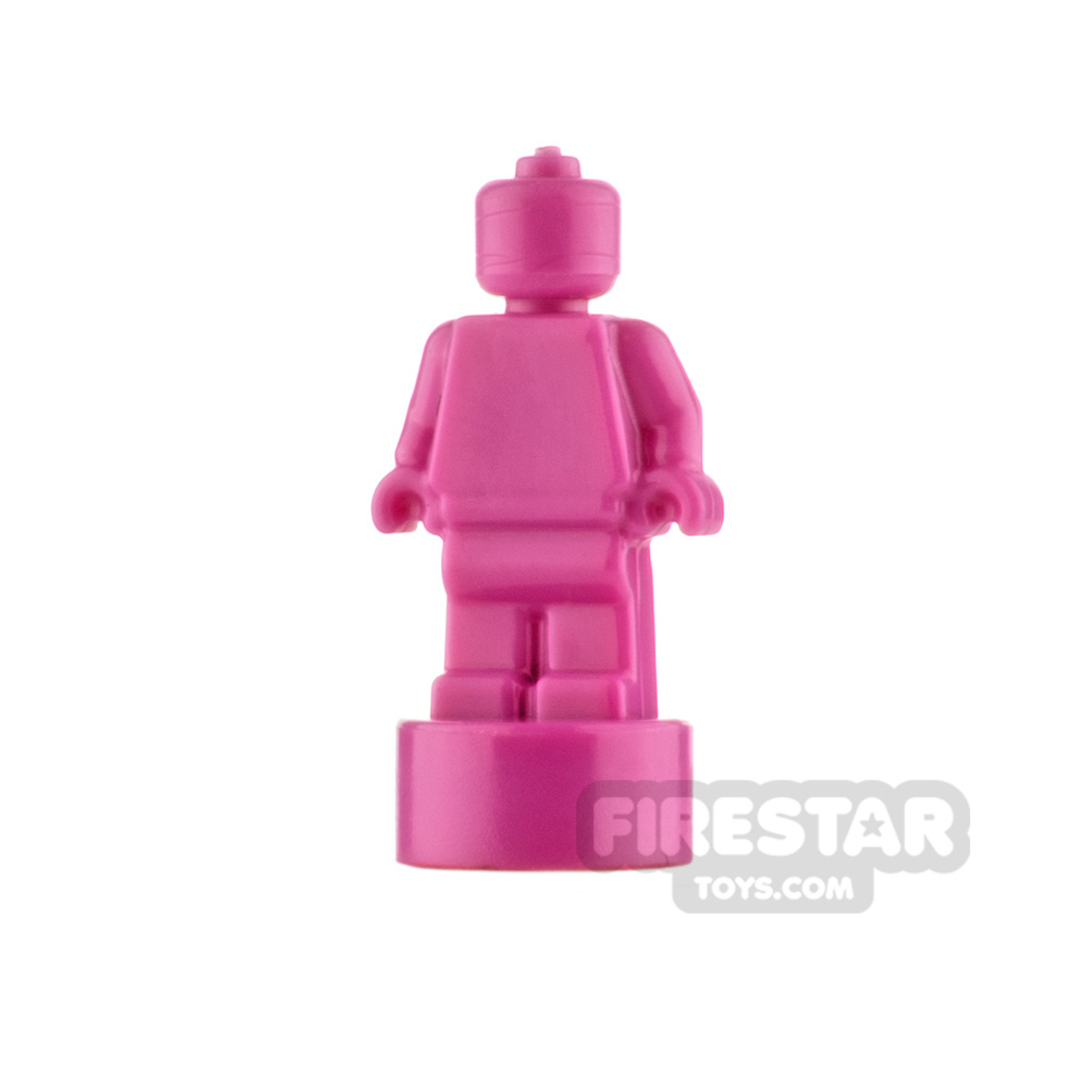 LEGO Minifigure Trophy Statuette DARK PINK