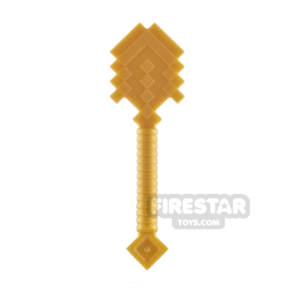 LEGO Minecraft Shovel PEARL GOLD