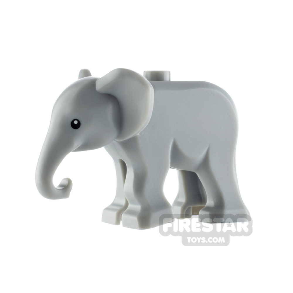 LEGO Animals Minifigure Baby Elephant Trunk Down