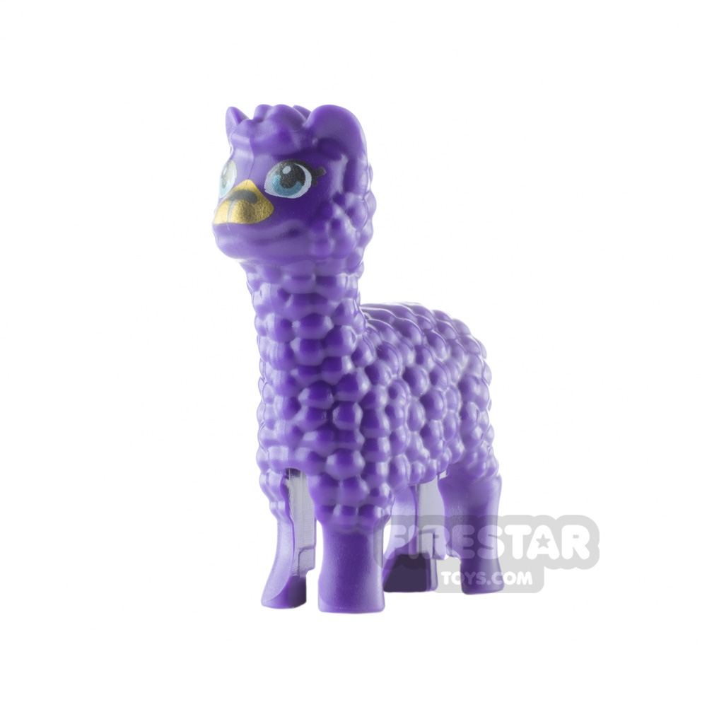 LEGO Animals Minifigure Llama DARK PURPLE