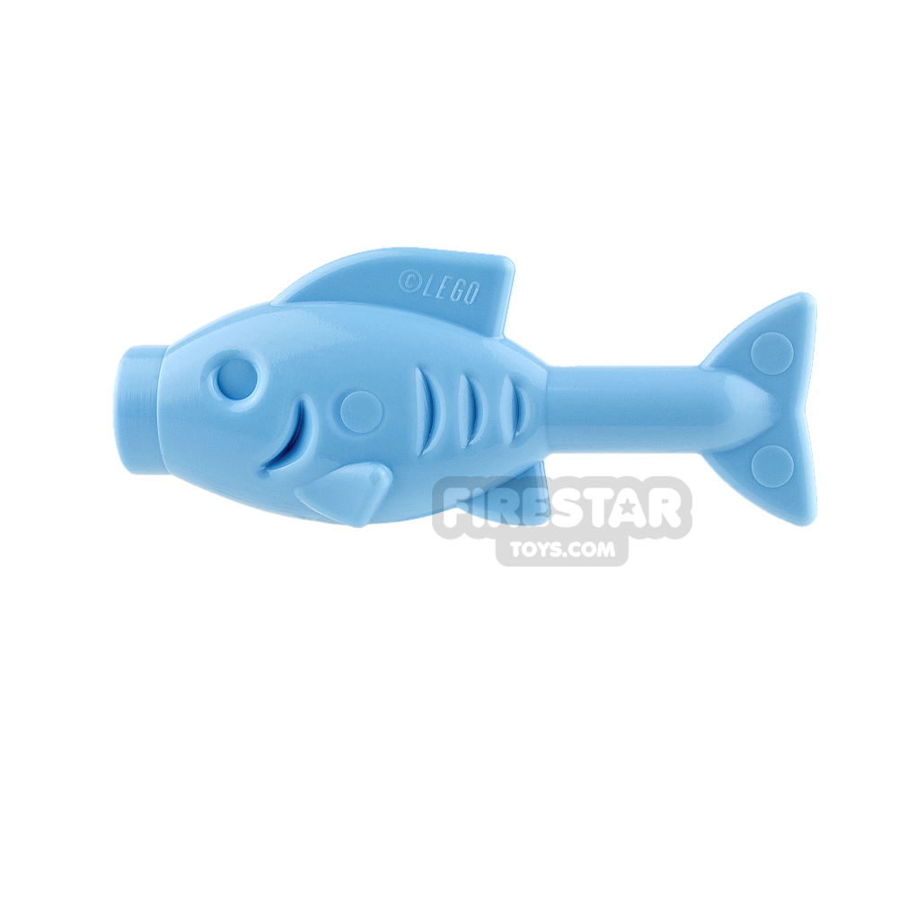 LEGO Animals Mini Figure - Fish - Bright Light Blue