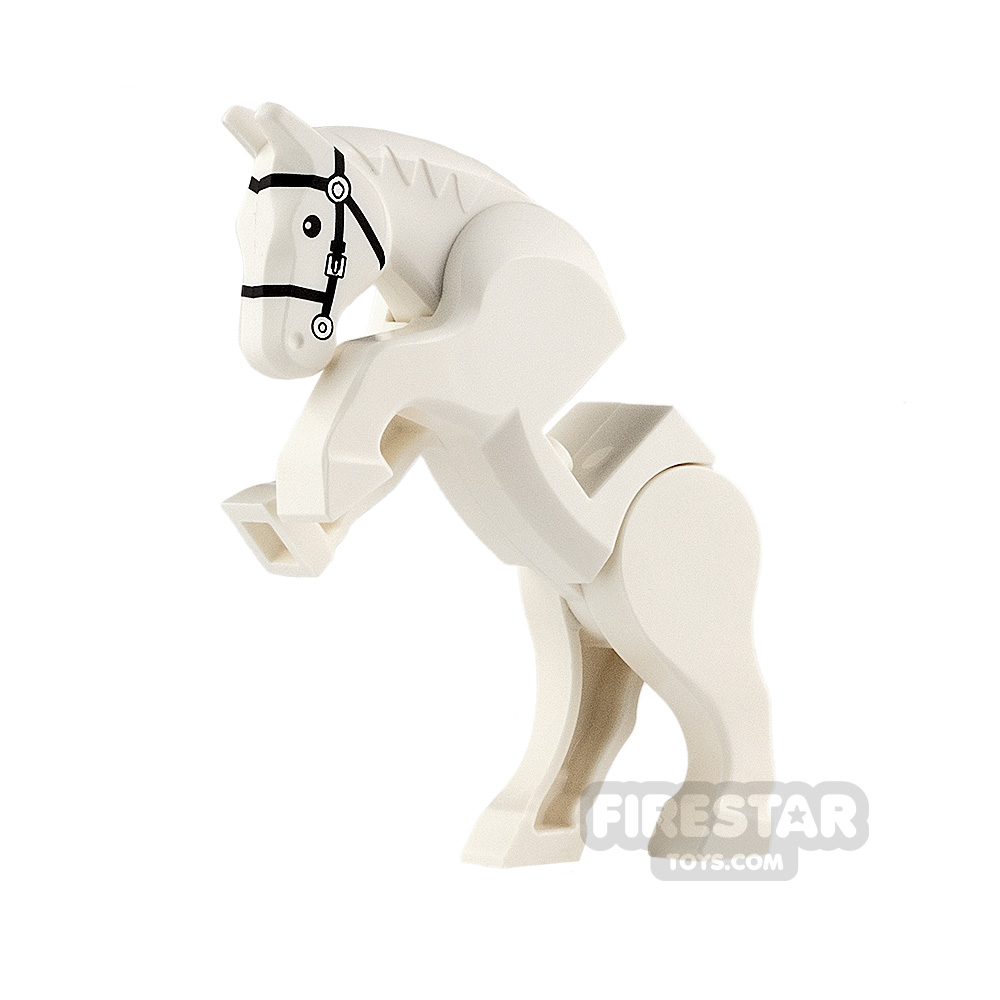 LEGO Animals Horse with Moveable Back Legs WHITE