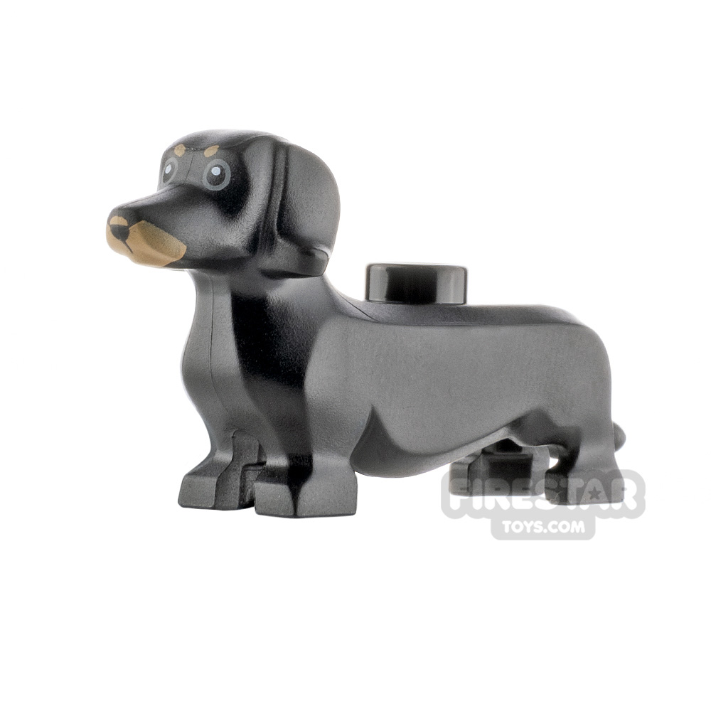 LEGO Animals Minifigure Sausage Dog BLACK