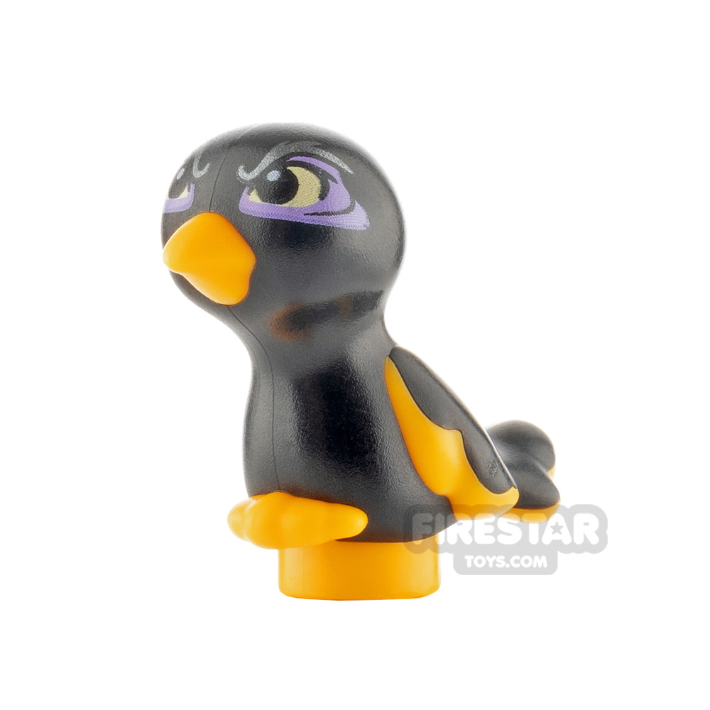LEGO Animal Minifigure Bird with Bright Orange Beak