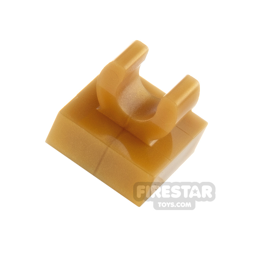 LEGO 1x1 Wing Clip PEARL GOLD